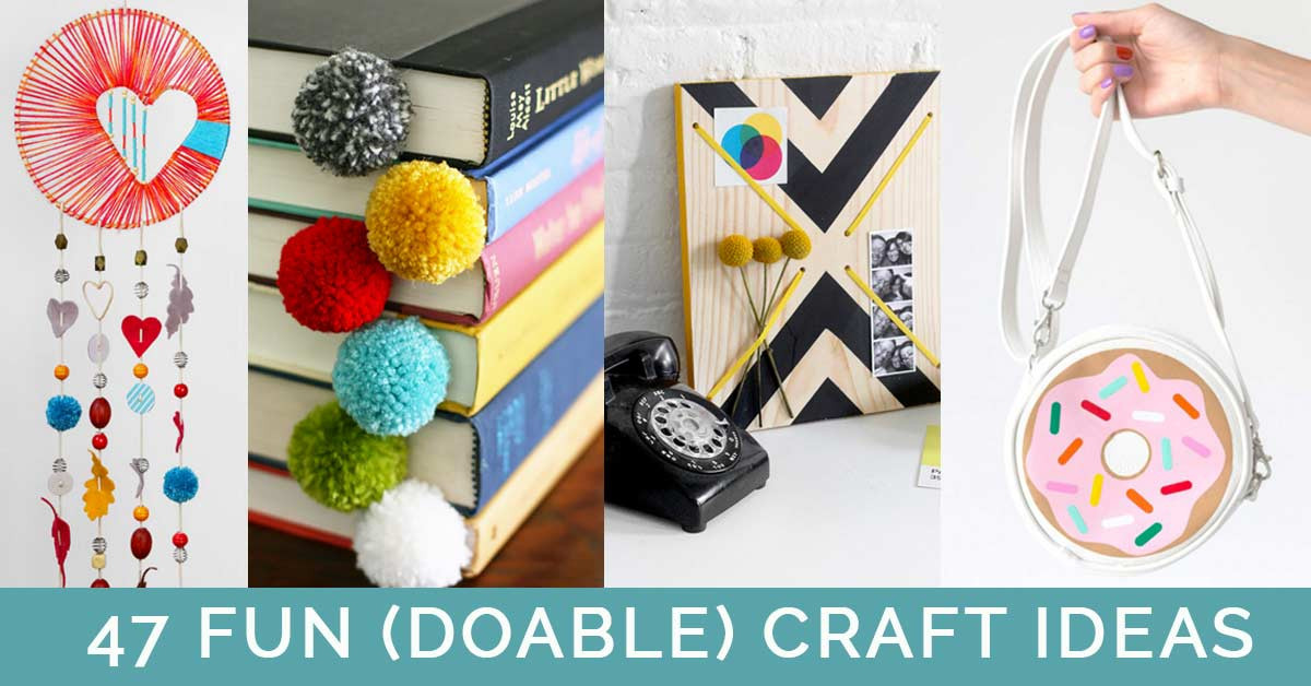 Crafts To Do At Home For Adults
 47 Fun Pinterest Crafts That Aren t Impossible