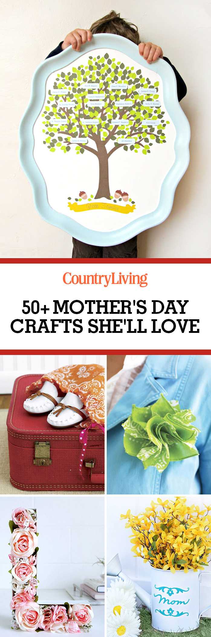 Crafty Gifts For Mom
 56 Easy Mothers Day Crafts DIY Gifts for Mom Ideas