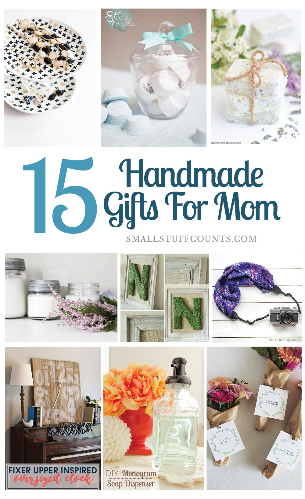 Crafty Gifts For Mom
 Beautiful DIY Gift Ideas For Mom