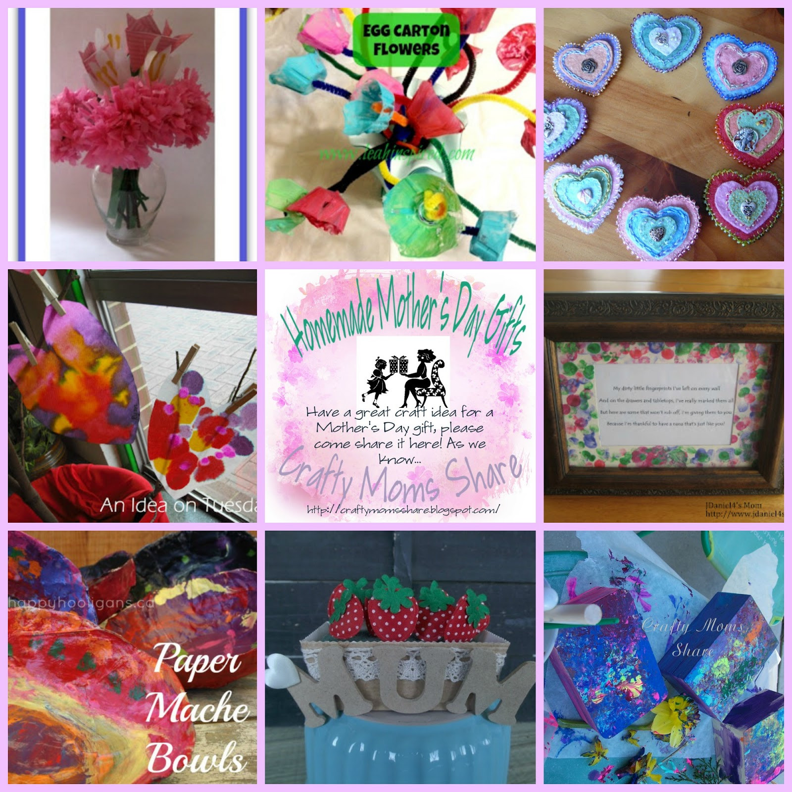 Crafty Gifts For Mom
 Crafty Moms Homemade Mother s Day Gift Ideas