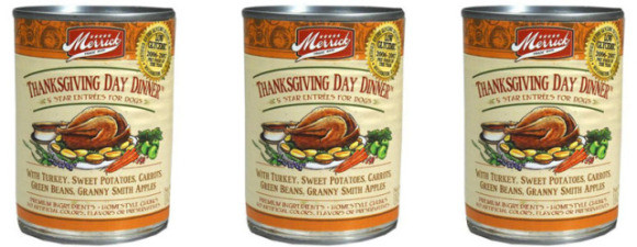 Craig'S Thanksgiving Dinner In A Can
 Merrick “Thanksgiving Day Dinner” Canned Cat & Dog Foods