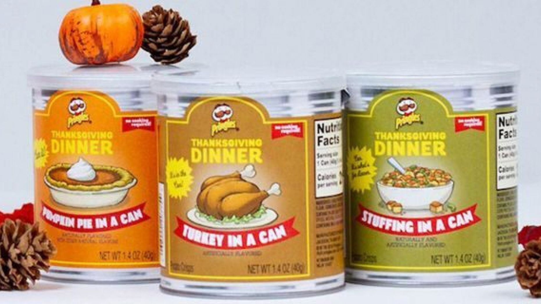 Craig'S Thanksgiving Dinner In A Can
 Pringles selling Thanksgiving dinner in a can with latest