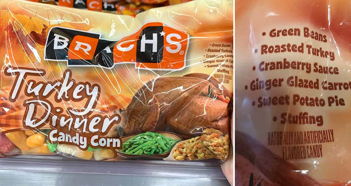 Craig'S Thanksgiving Dinner In A Can
 You Can Now Get Turkey Dinner Flavored Candy Corn With