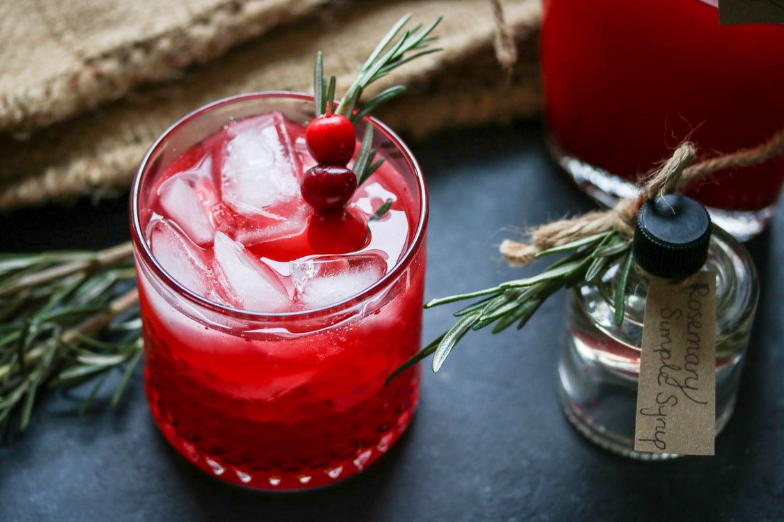 Cranberry Vodka Cocktails Recipes
 Fresh Cranberry Vodka Spritzers with Rosemary The