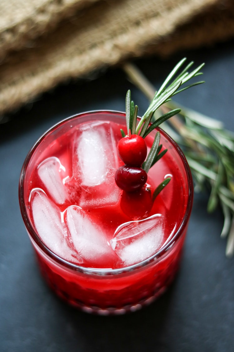 Cranberry Vodka Cocktails Recipes
 Fresh Cranberry Vodka Spritzers with Rosemary The