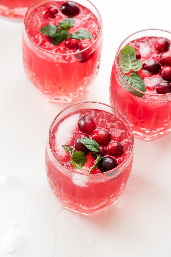 Cranberry Vodka Cocktails Recipes
 Sparkling Cranberry Vodka Punch Recipe