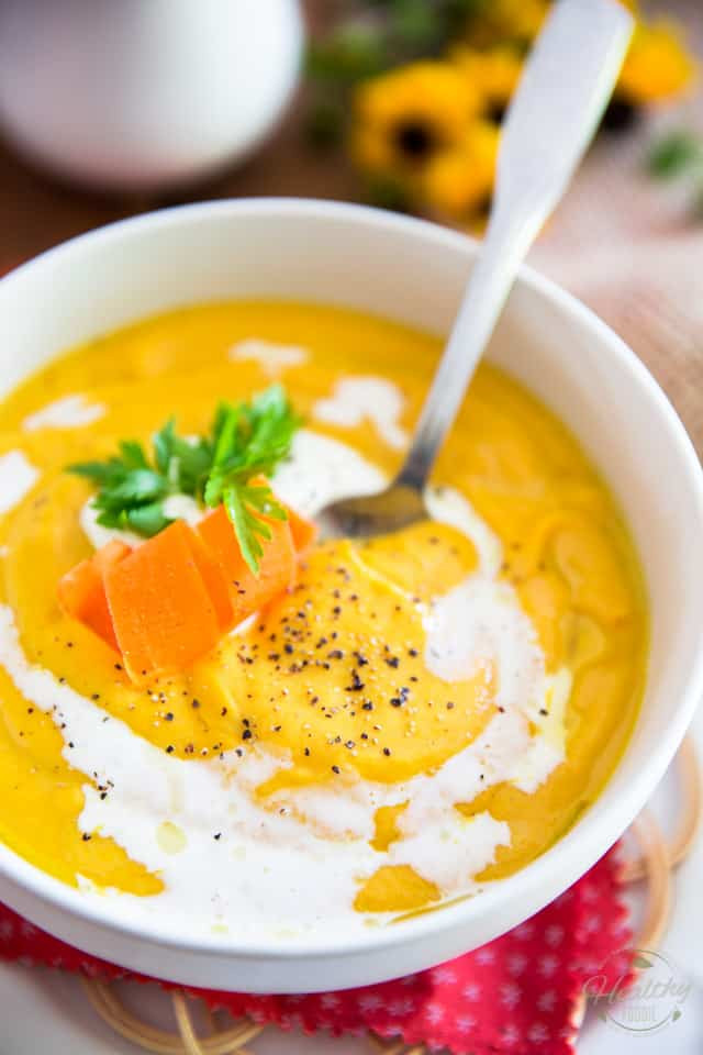 Cream Of Carrot Soup
 Cream of Carrot and Cauliflower Soup • The Healthy Foo