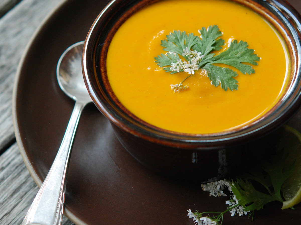 Cream Of Carrot Soup
 Cream of Carrot Soup with Ginger and Curry Recipe Andrew
