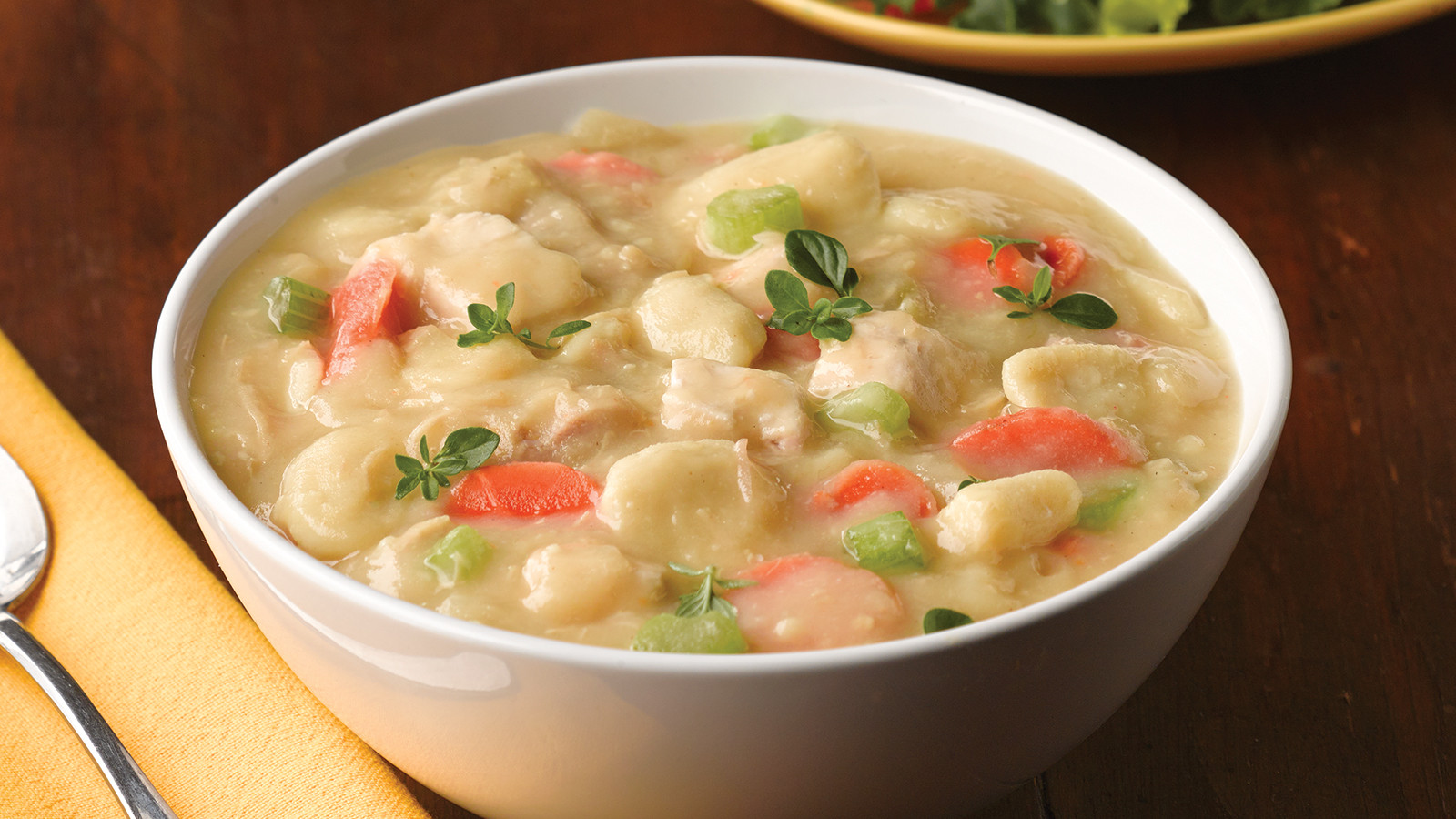 Creamy Chicken And Dumpling Soup
 Delicious Creamy Chicken Soup Good Food Channel