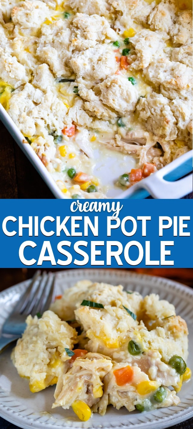 Creamy Chicken Pot Pie Casserole
 Creamy Chicken Pot Pie Casserole Kwilith