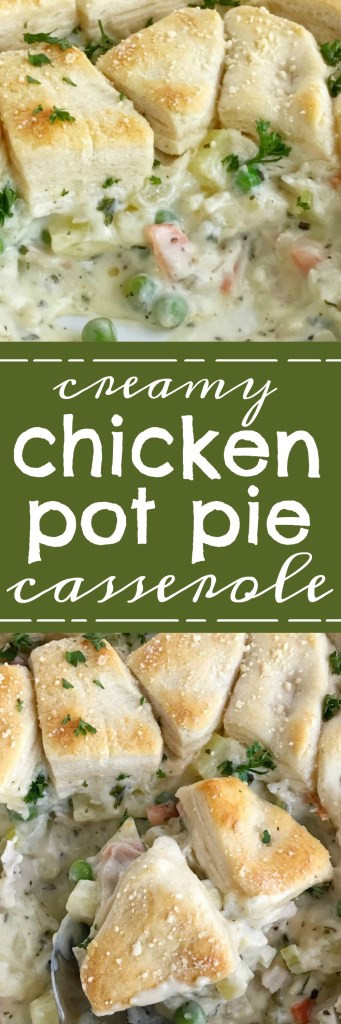 Creamy Chicken Pot Pie Casserole
 Creamy Chicken Pot Pie Casserole To her as Family