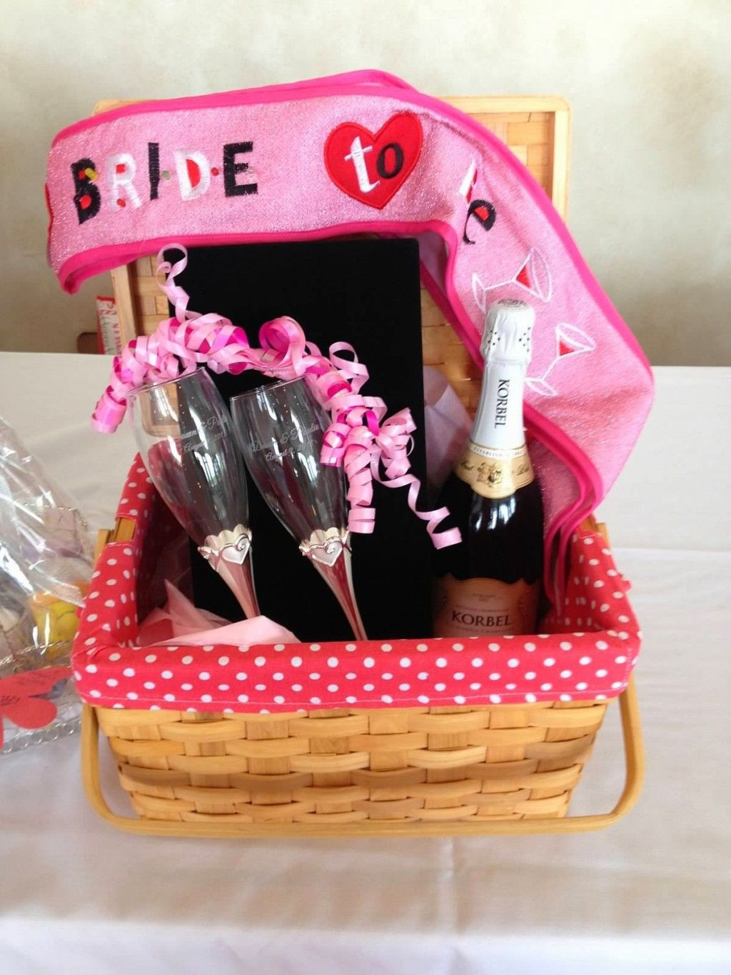 Creative Bridal Shower Gift Basket Ideas
 pinterest wedding shower t basket ideas