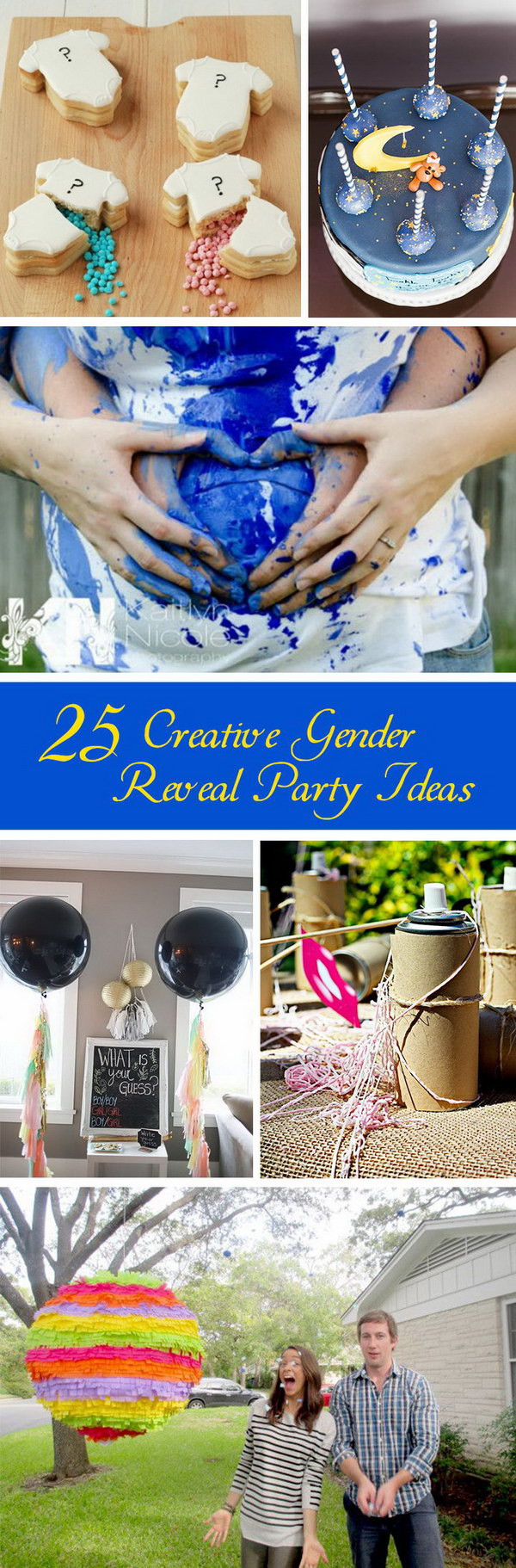 Creative Gender Reveal Party Ideas
 25 Creative Gender Reveal Party Ideas Hative