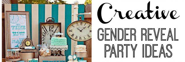Creative Gender Reveal Party Ideas
 Super Creative Gender Reveal Parties Design Dazzle