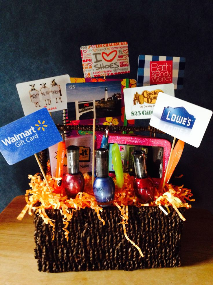 Creative Gift Card Basket Ideas
 Best 25 Graduation t baskets ideas on Pinterest