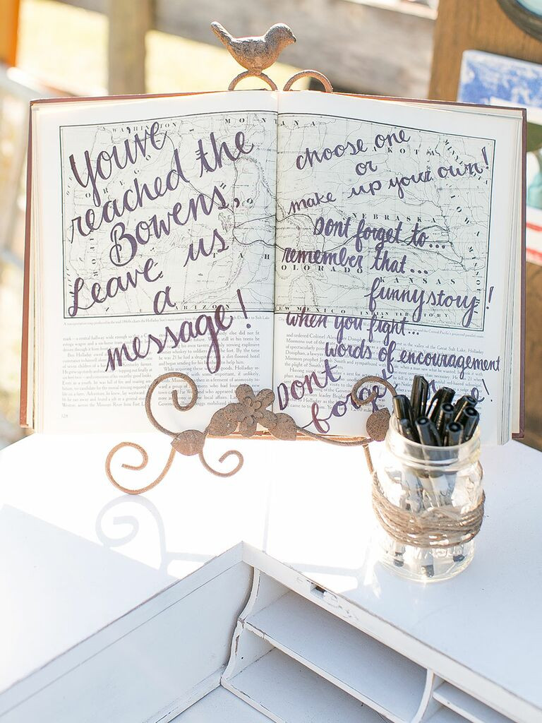 Creative Guest Book Ideas For Wedding
 Wedding Guest Book Guest Book Alternatives You’ll Love