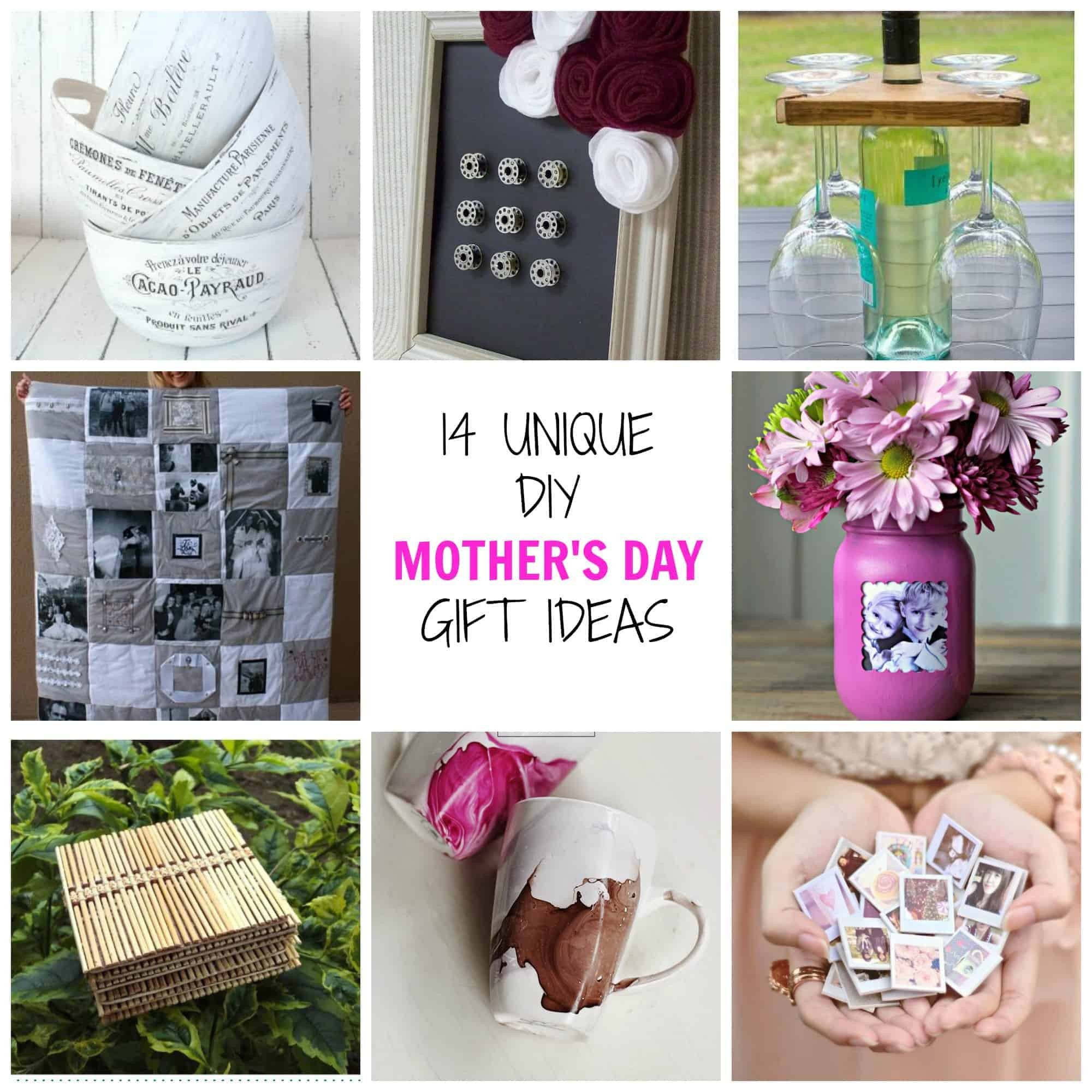 Creative Mother Day Gift Ideas
 14 Unique DIY Mother s Day Gifts Simplify Create Inspire