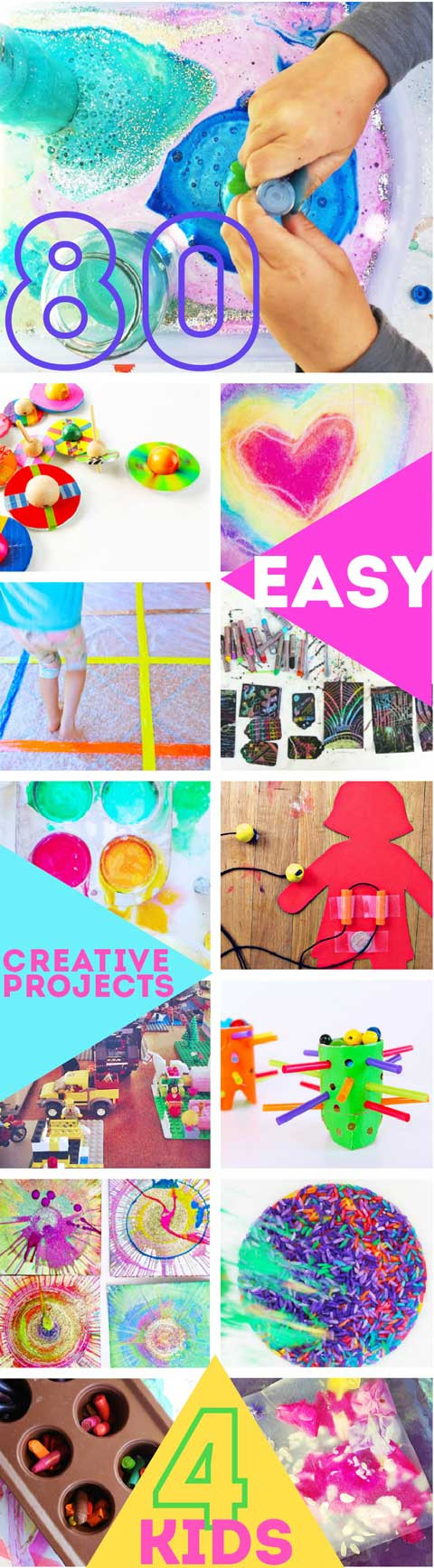 Creative Projects For Kids
 80 Easy Creative Projects for Kids Babble Dabble Do