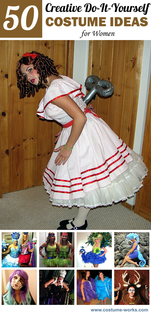 Creative Womens Halloween Costume Ideas
 50 Creative DIY Halloween Costume Ideas for Women