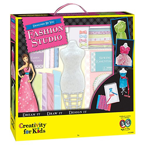 Creativity For Kids Kit Fashion Design Studio
 Creativity for Kids Designed by You Fashion Studio