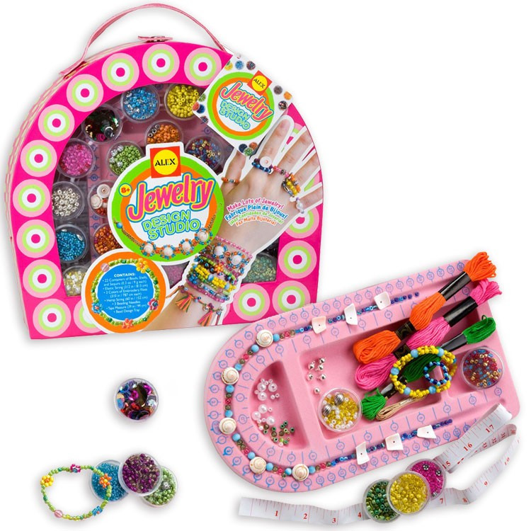 Creativity For Kids Kit Fashion Design Studio
 Jewelry Design Studio Girls Deluxe Fashion Craft Kit
