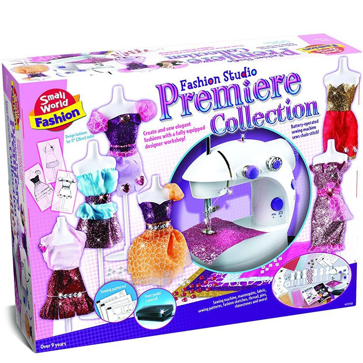 Creativity For Kids Kit Fashion Design Studio
 Fashion Studio Premier Collection Sewing Machine Craft