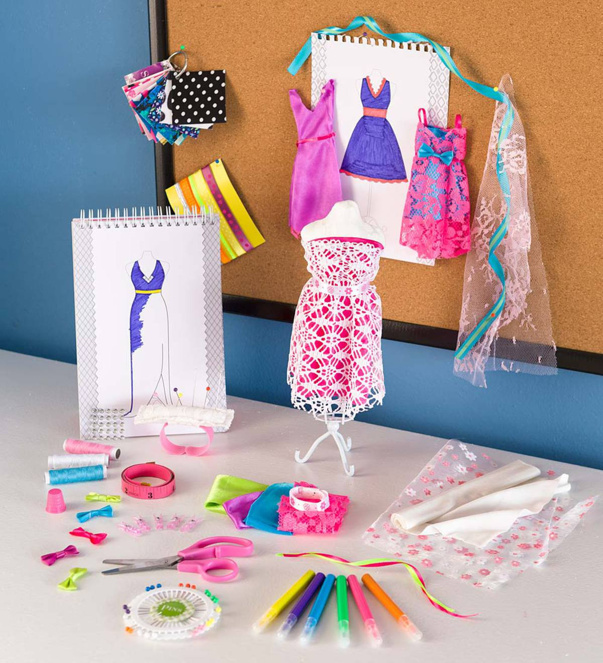 Creativity For Kids Kit Fashion Design Studio
 All Inclusive 50 Piece Fashion Design Studio Kit with