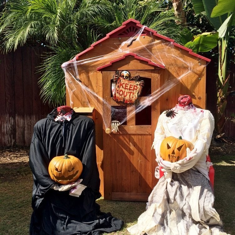 Creepy Halloween Party Ideas
 Scary Outdoor Halloween Party Decorating Ideas DIY Inspired