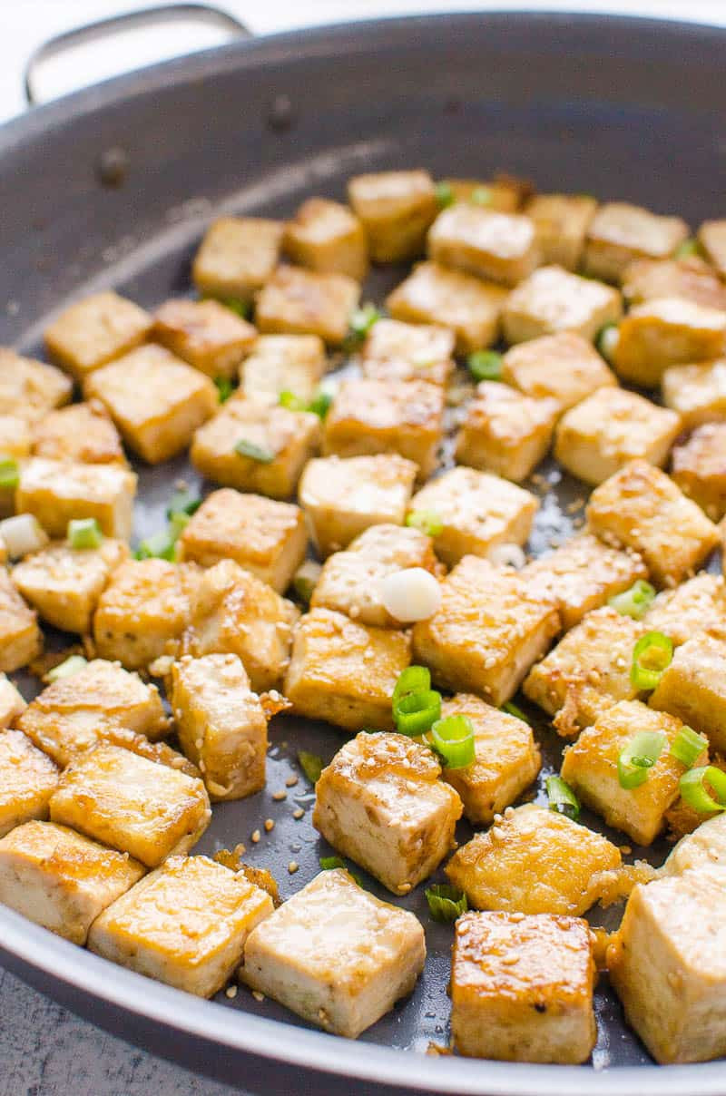 Crispy Tofu Recipes
 Crispy Pan Fried Tofu iFOODreal