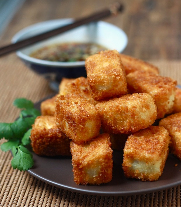 Crispy Tofu Recipes
 Fried Tofu with Sesame Soy Dipping Sauce