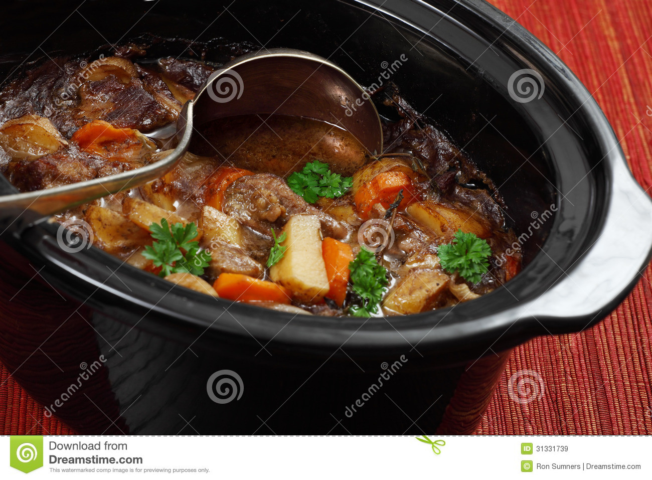 Crock Pot Irish Stew
 Irish Stew In A Slow Cooker Pot Royalty Free Stock