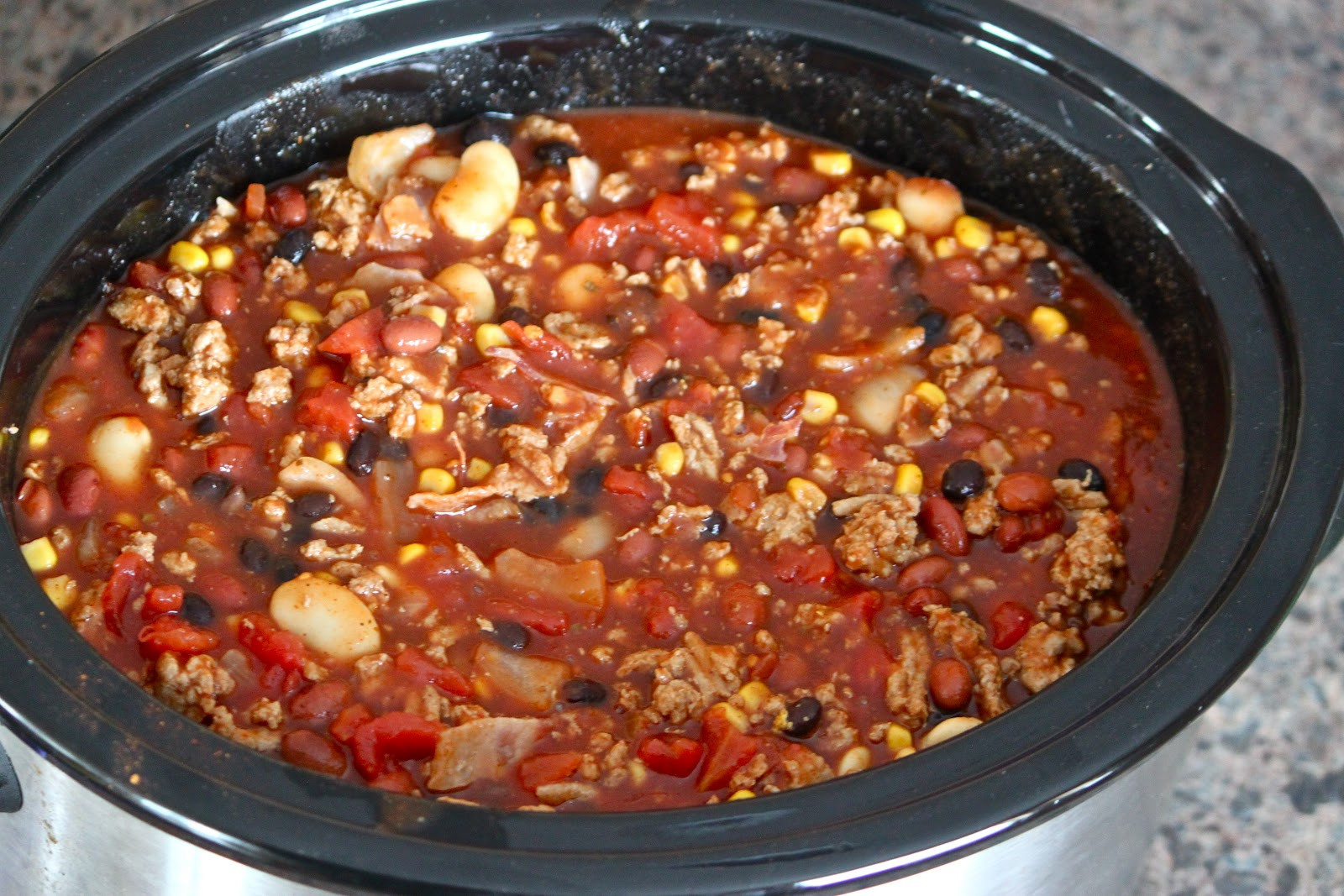 Crock Pot Turkey Chili Recipe
 Crock Pot 3 Bean Turkey Chili Recipe — Dishmaps