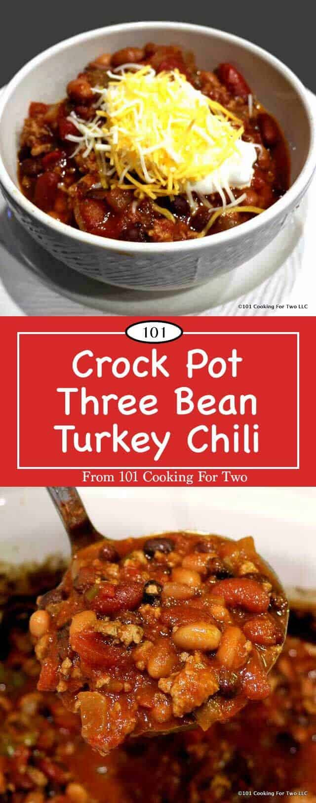 Crock Pot Turkey Chili Recipe
 Crock Pot Three Bean Turkey Chili