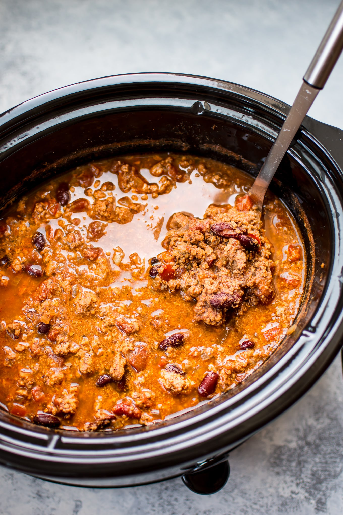 Crock Pot Turkey Chili Recipe
 Crockpot Turkey Chili • Salt & Lavender