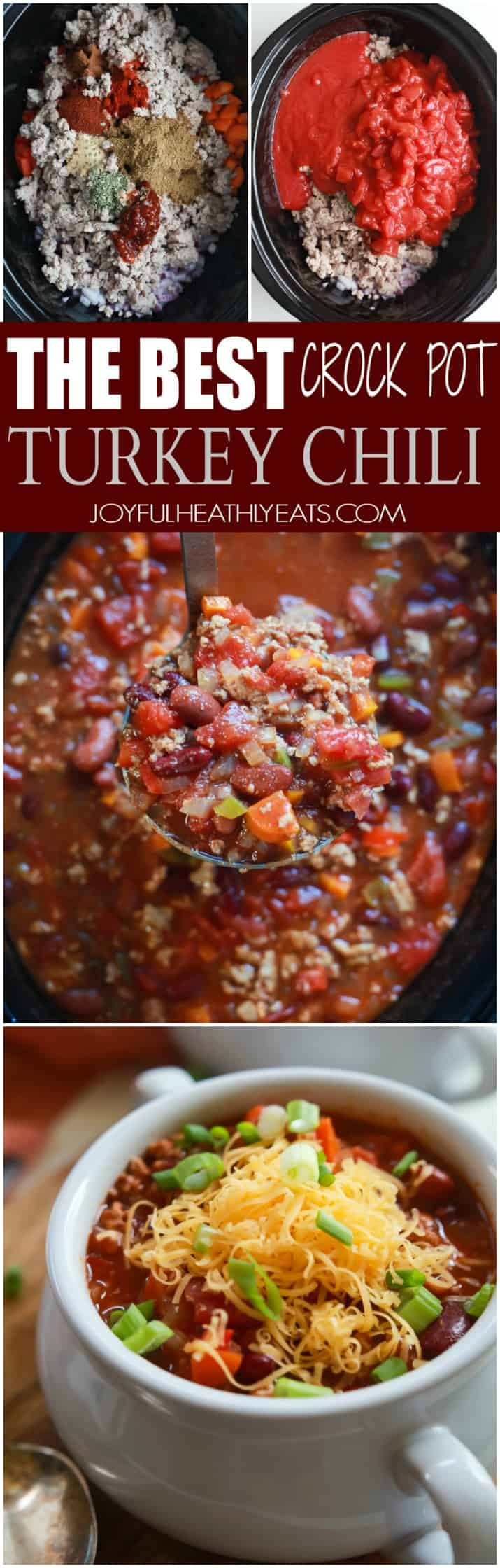 Crock Pot Turkey Chili Recipe
 The BEST Crock Pot Chili Recipe