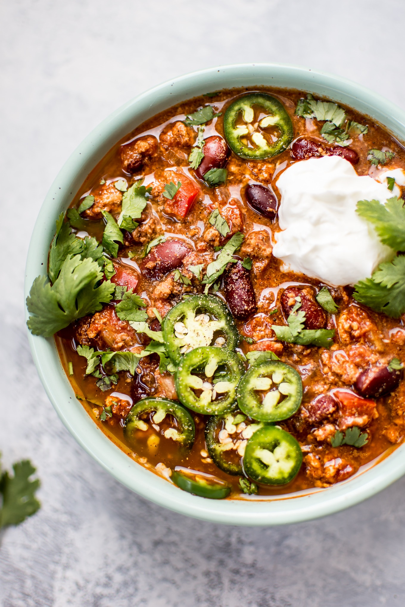 Crock Pot Turkey Chili Recipe
 Crockpot Turkey Chili • Salt & Lavender