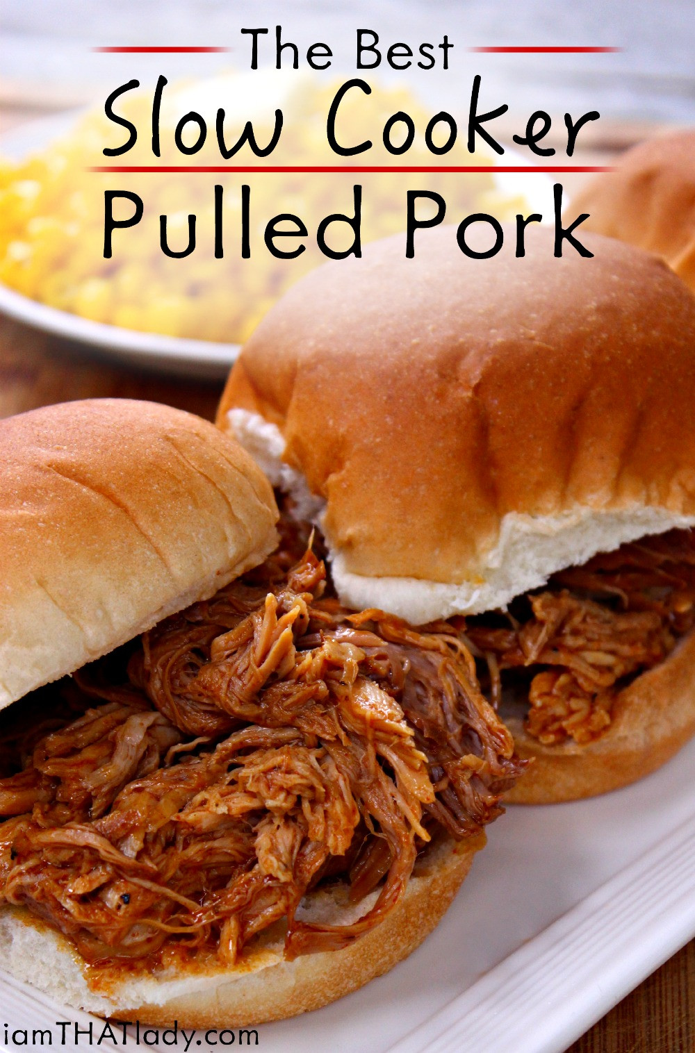Crockpot Bbq Pork Loin
 Crockpot Pulled Pork can be just as good as the smoked