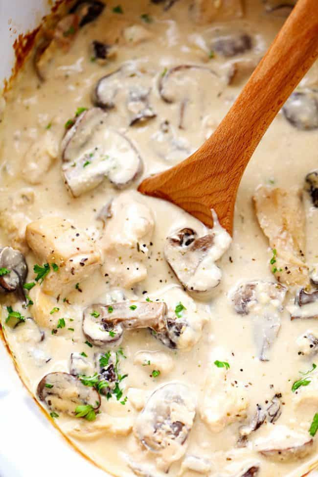 Top 30 Crockpot Chicken Recipes with Cream Of Mushroom soup - Home