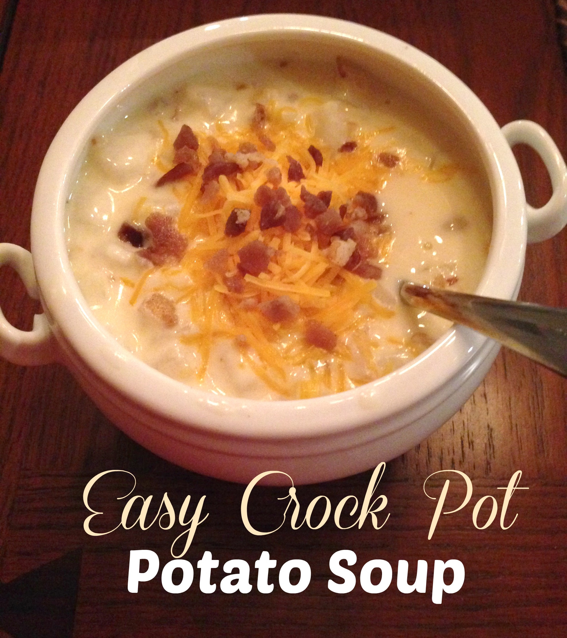 Crockpot Hashbrown Potato Soup
 Crock Pot Potato Soup Leah With Love