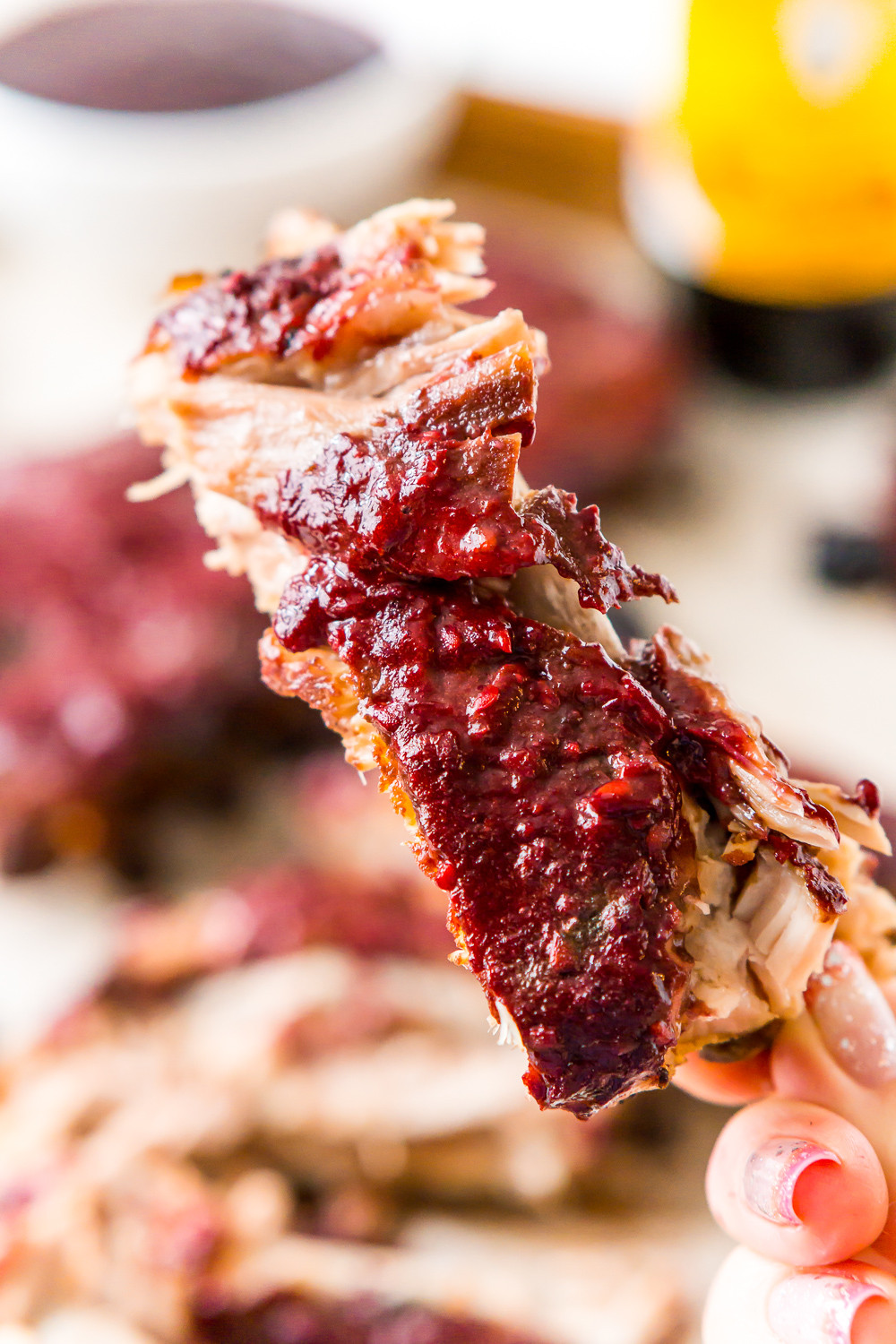 Crockpot Recipes Baby Back Ribs
 Crock Pot Ribs with Blackberry Barbecue Sauce