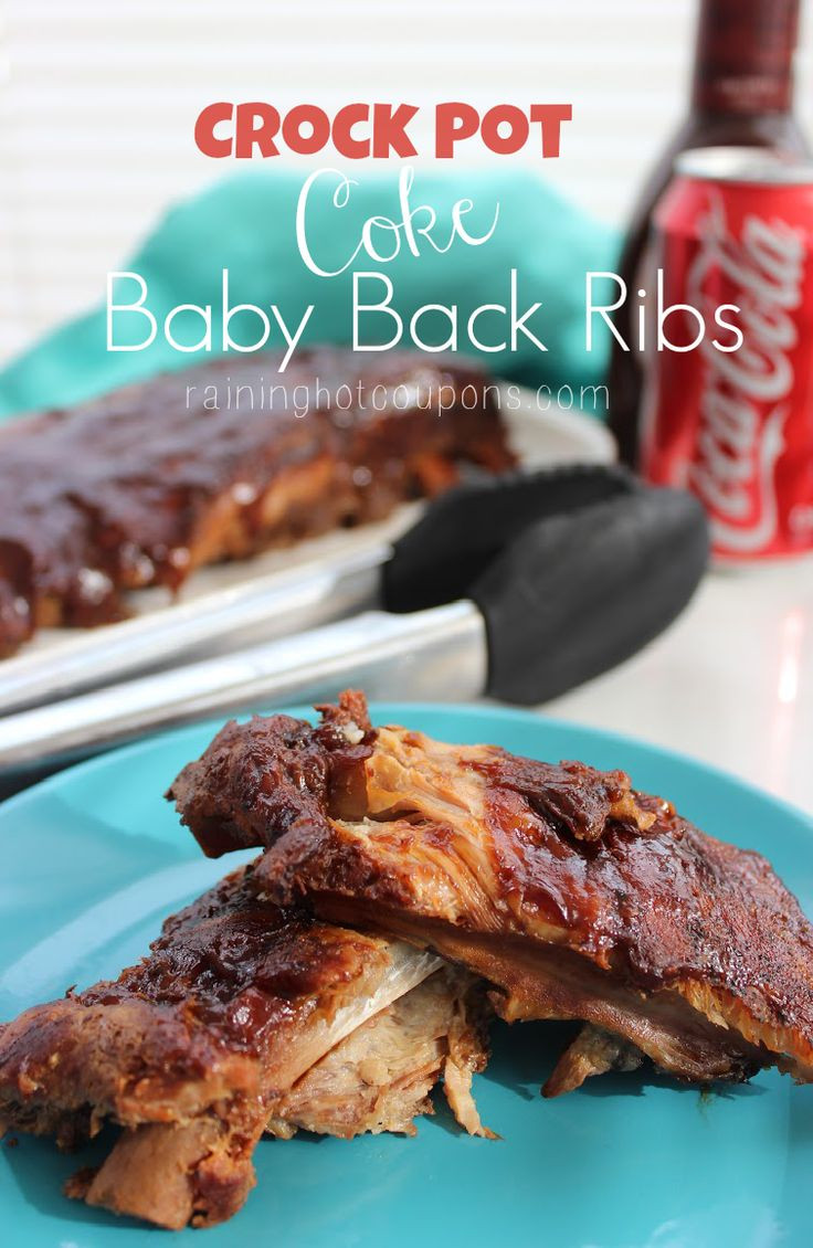 Crockpot Recipes Baby Back Ribs
 Crock Pot Coke Baby Back Ribs Recipe