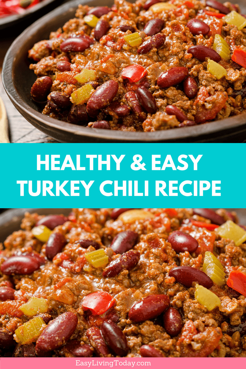 Crockpot Turkey Chili Recipes
 Healthy Turkey Chili Crock Pot Recipe Video Easy