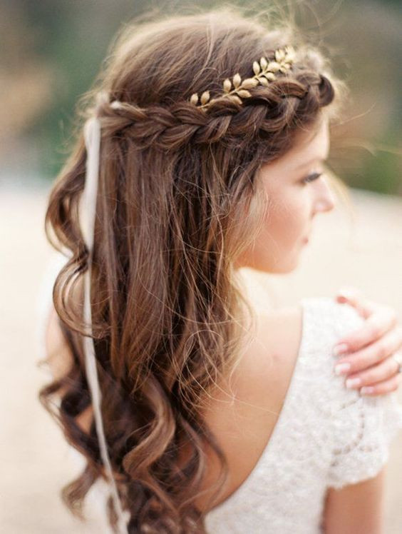 Crown Braided Hairstyles
 Braided Crowns Hairstyles For the Summer Bride Arabia