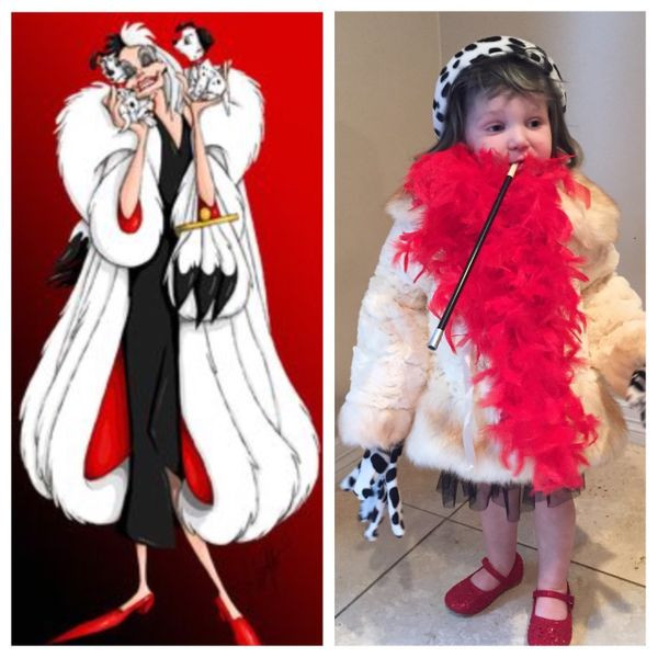 Cruella Deville Costume DIY
 Mom Crushes Halloween With These DIY Costumes For Her