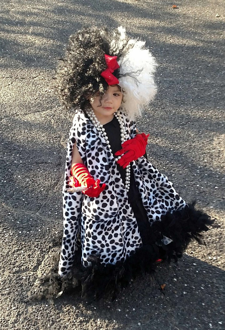 Cruella Deville Costume DIY
 Ridiculously Adorable Cruella Deville Kids Costume