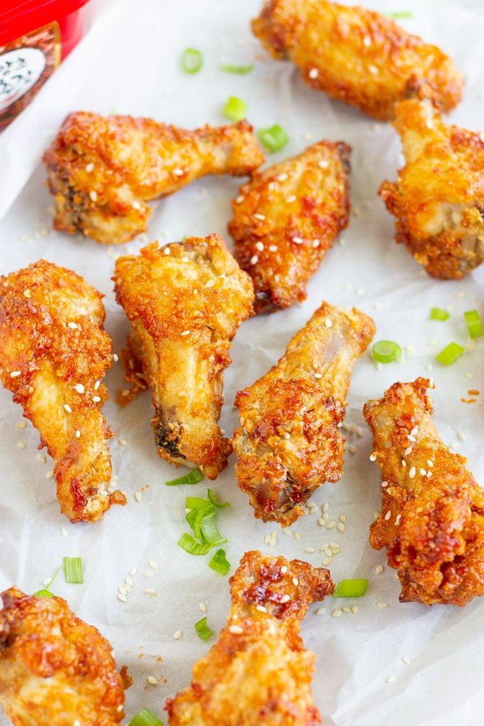 Crunchy Deep Fried Chicken Wings Recipe
 Korean Air Fried Chicken Wings Recipe