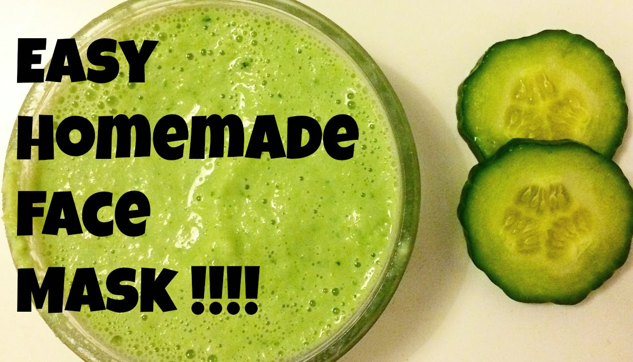 Cucumber Mask DIY
 EASY HOMEMADE Cucumber Face Mask using 2 ingre nts ONLY