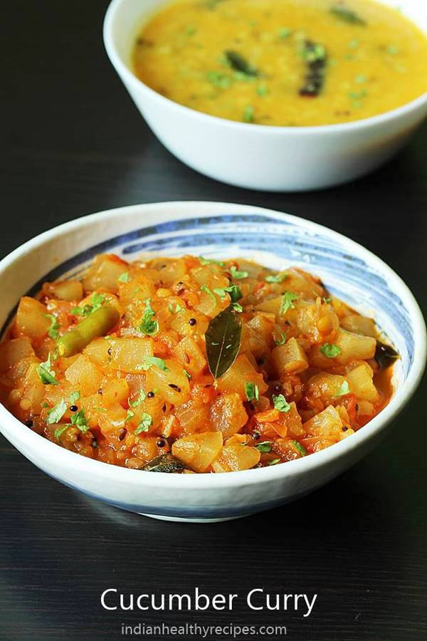 Cucumber Recipes Indian
 Cucumber curry