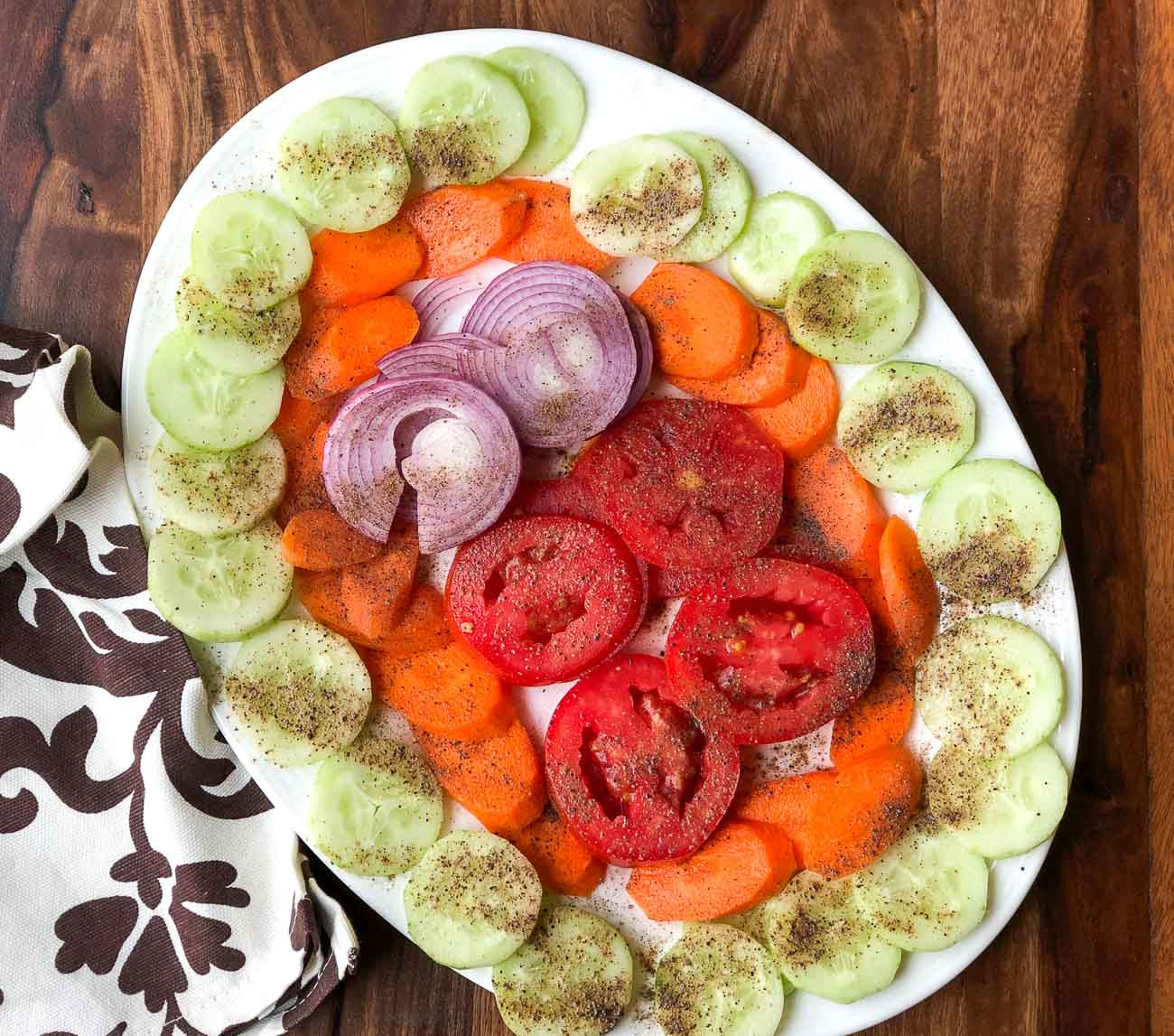 Cucumber Recipes Indian
 Indian Cucumber Carrot Tomato & ion Salad Recipe by