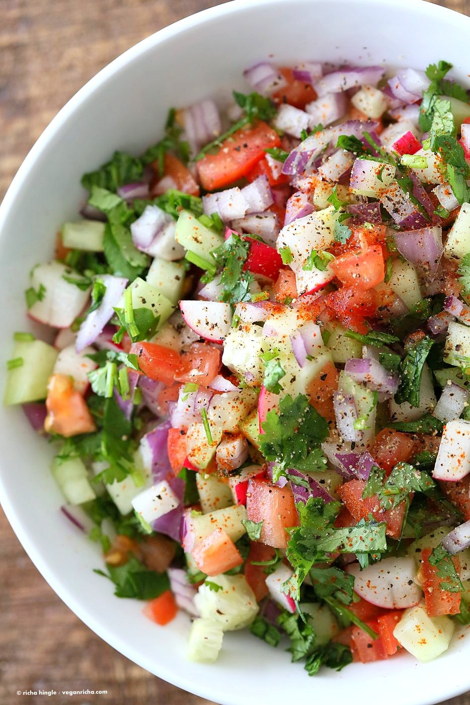 Cucumber Recipes Indian
 Kachumber Salad Cucumber Tomato ion Salad Recipe